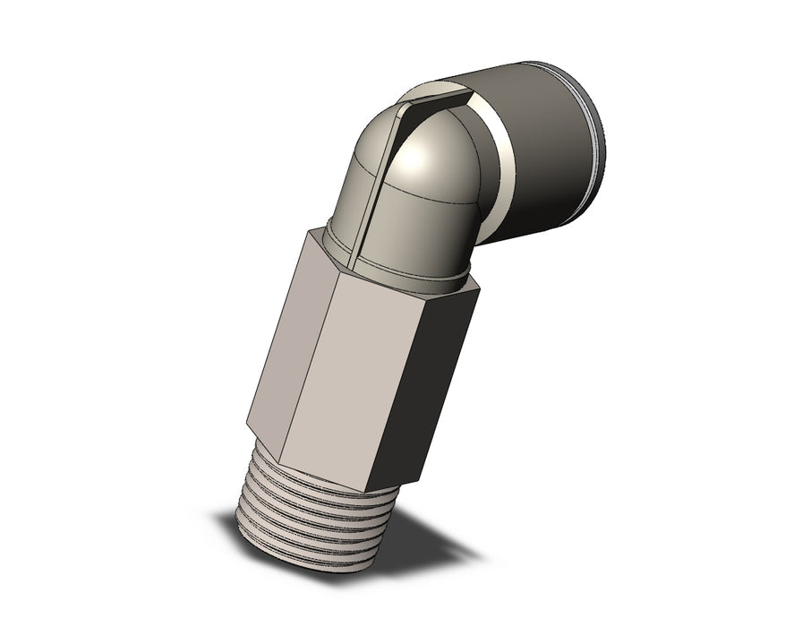 KQ2W16-04N FITTING, EXT MALE ELBOW