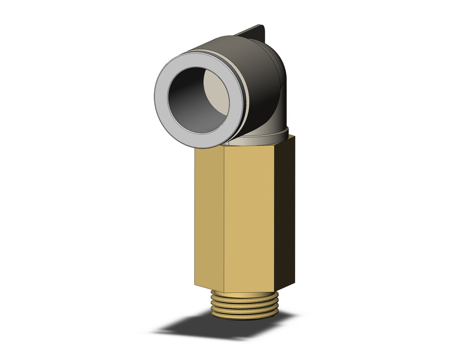 KQ2W16-G03A FITTING, EXT MALE ELBOW