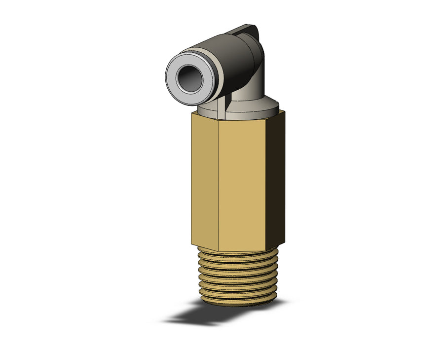 KQ2W23-01AS FITTING, EXT MALE ELBOW