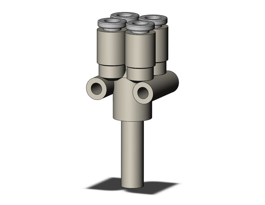 KQ2XD04-06A FITTING, DOUBLE PLUG-IN Y