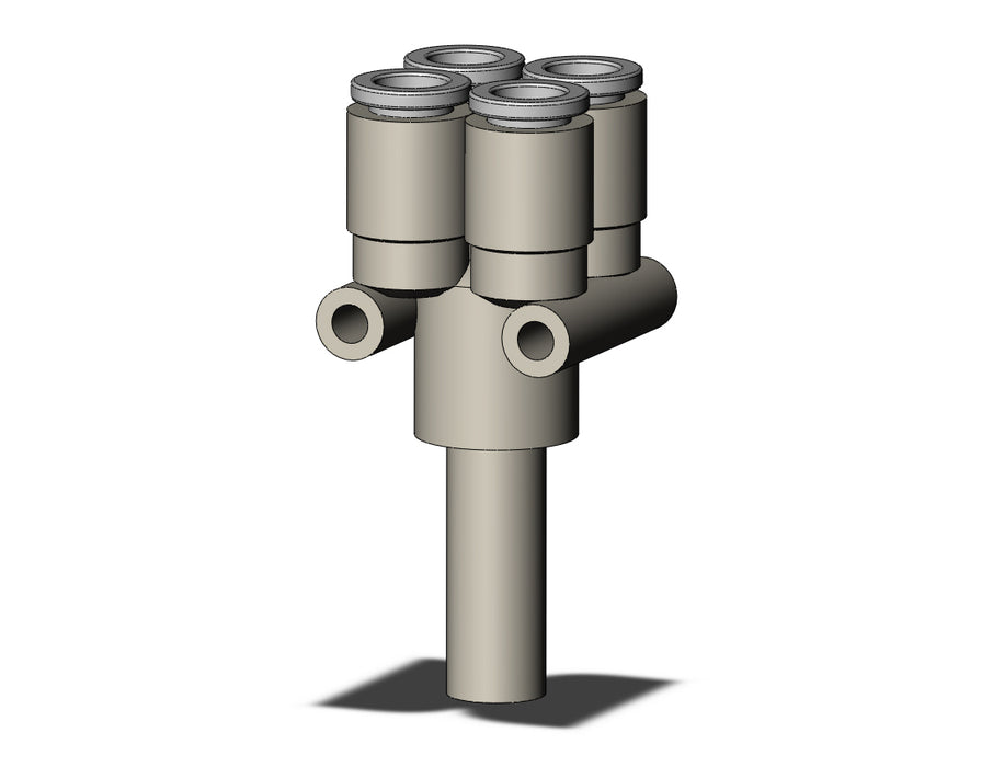 KQ2XD06-08A FITTING, DOUBLE PLUG-IN Y