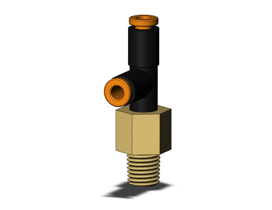 KQ2Y01-33AS-X35 FITTING, MALE RUN TEE