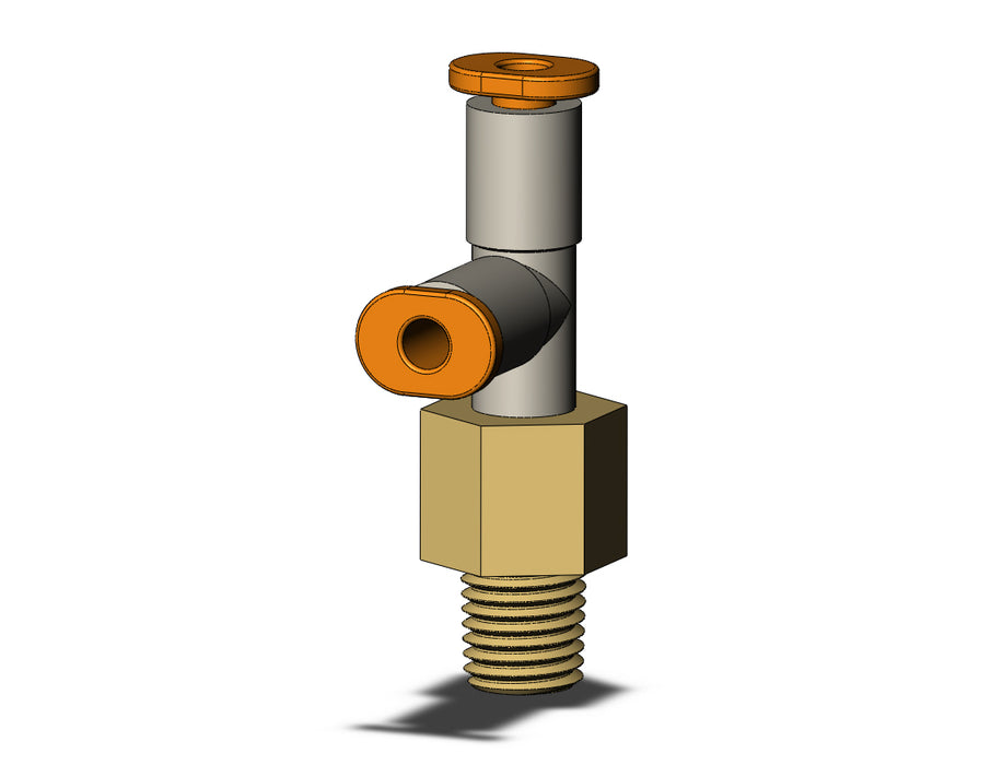 KQ2Y01-33AS1 FITTING, MALE RUN TEE