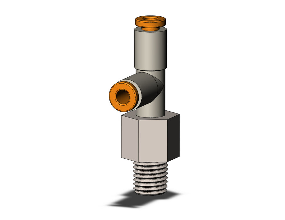 KQ2Y01-33NS FITTING, MALE RUN TEE