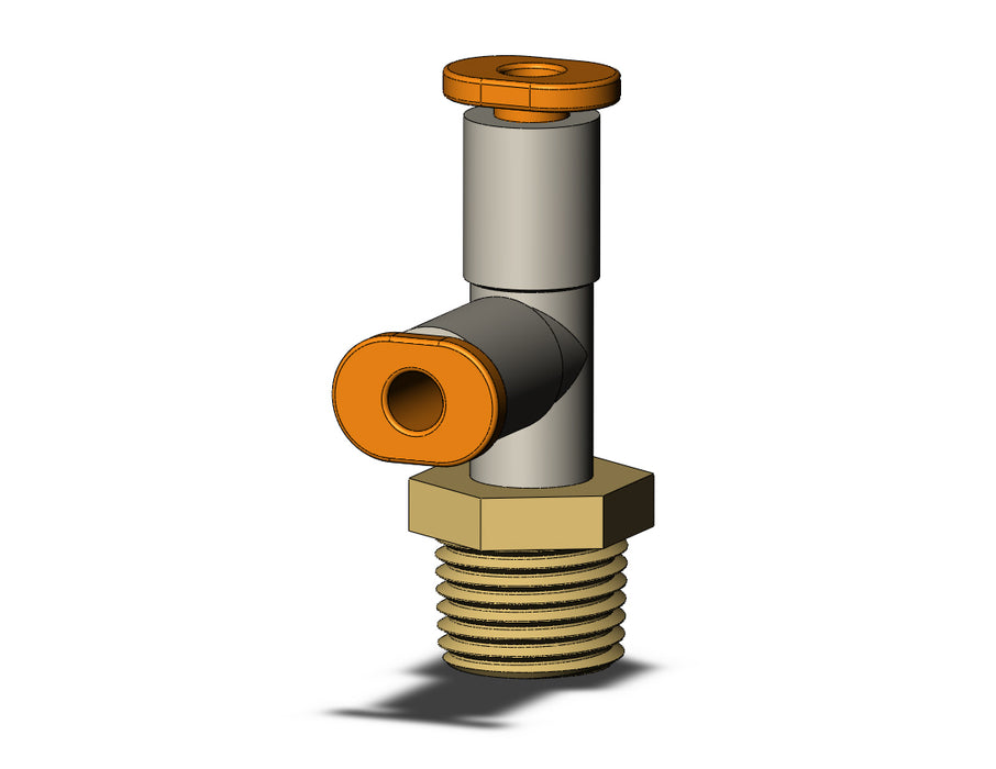 KQ2Y01-34AS1 FITTING, MALE RUN TEE