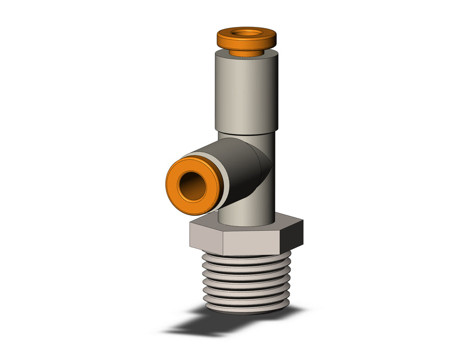 KQ2Y01-34NS FITTING, MALE RUN TEE