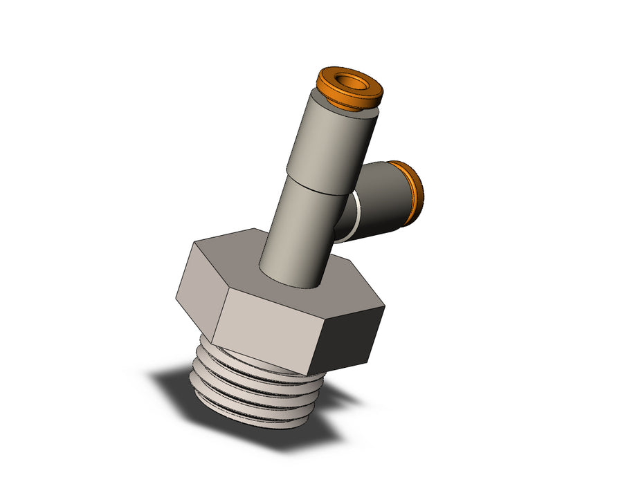 KQ2Y01-35NP FITTING, MALE RUN TEE