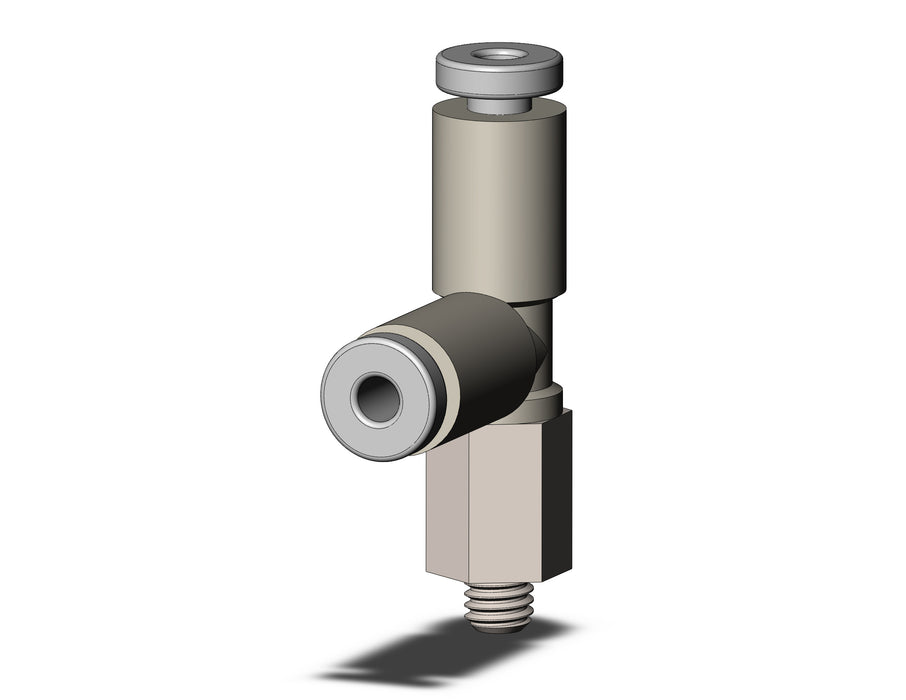 KQ2Y02-M3G FITTING, MALE RUN TEE