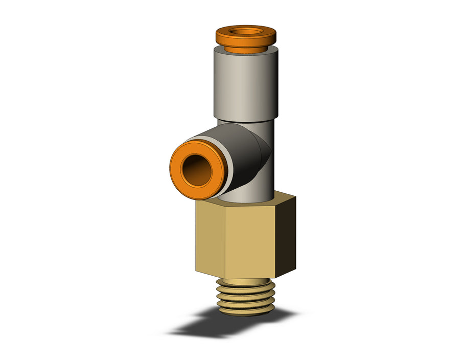 KQ2Y03-33AP Fitting, Male Run Tee