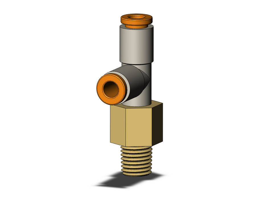 KQ2Y03-33AS FITTING, MALE RUN TEE