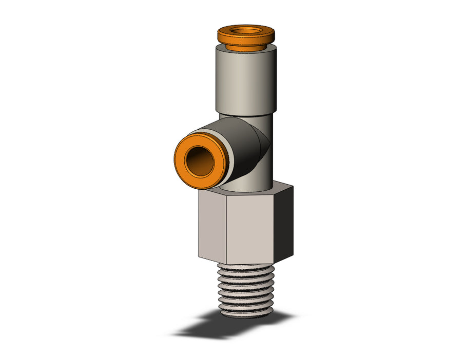KQ2Y03-33NS FITTING, MALE RUN TEE