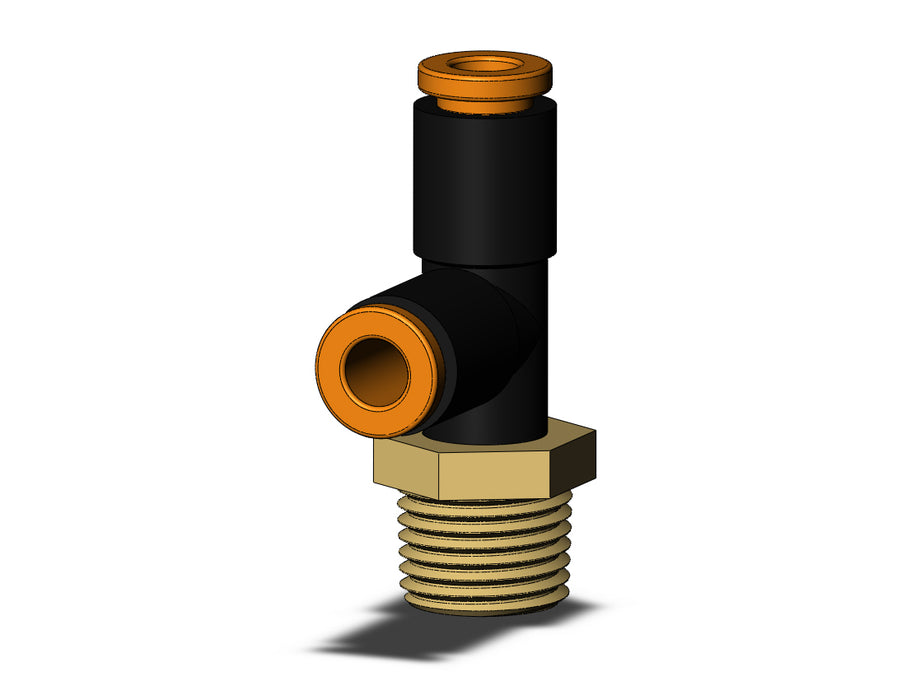 KQ2Y03-34AS-X35 FITTING, MALE RUN TEE
