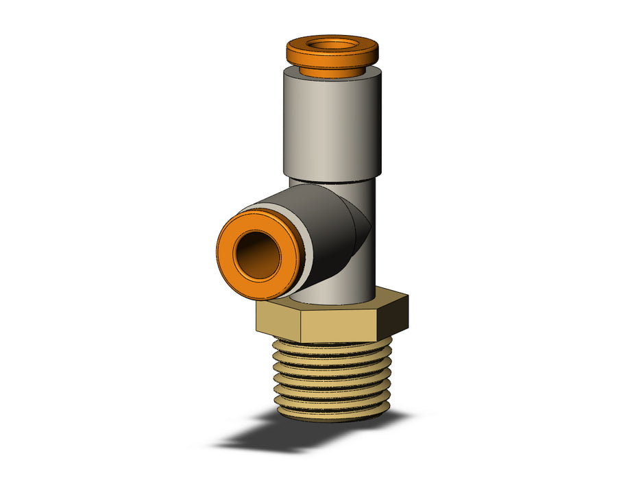 KQ2Y03-34AS FITTING, MALE RUN TEE