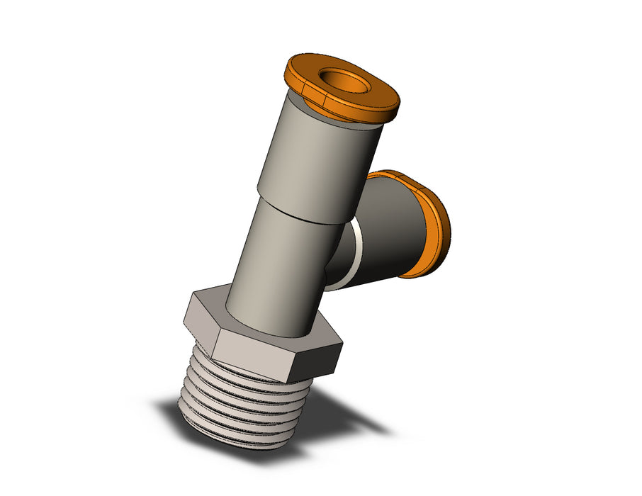 KQ2Y03-34NS1 FITTING, MALE RUN TEE