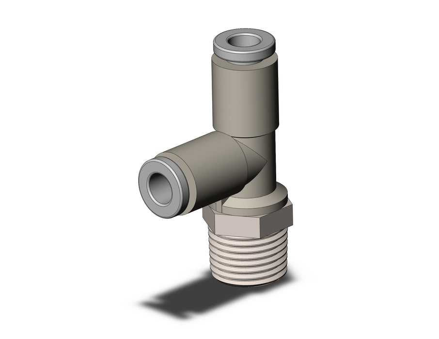 KQ2Y04-01NS FITTING, MALE RUN TEE