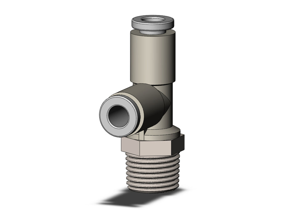 KQ2Y04-01N FITTING, MALE RUN TEE
