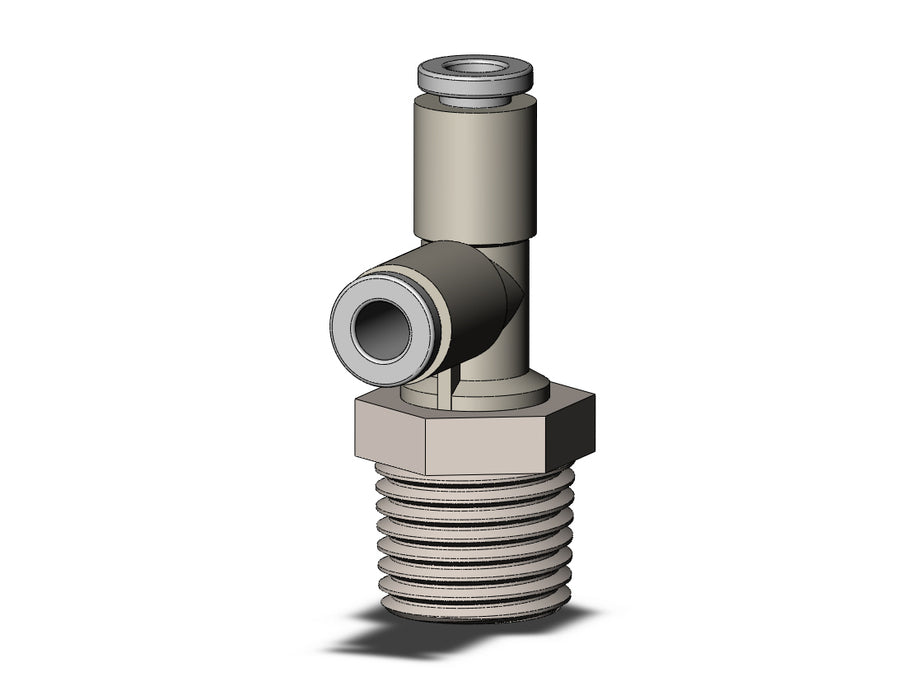KQ2Y04-02NS FITTING, MALE RUN TEE