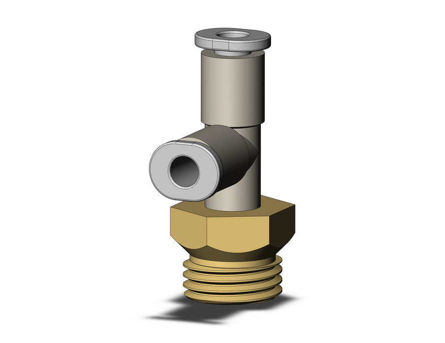 KQ2Y04-U02A1 FITTING, MALE RUN TEE