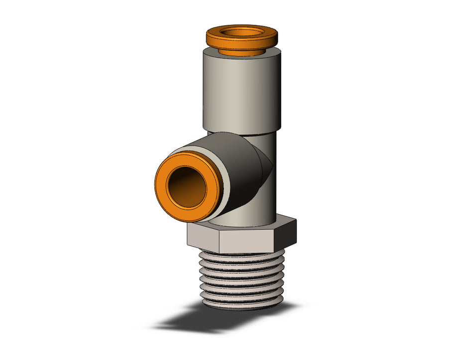 KQ2Y05-34NS FITTING, MALE RUN TEE