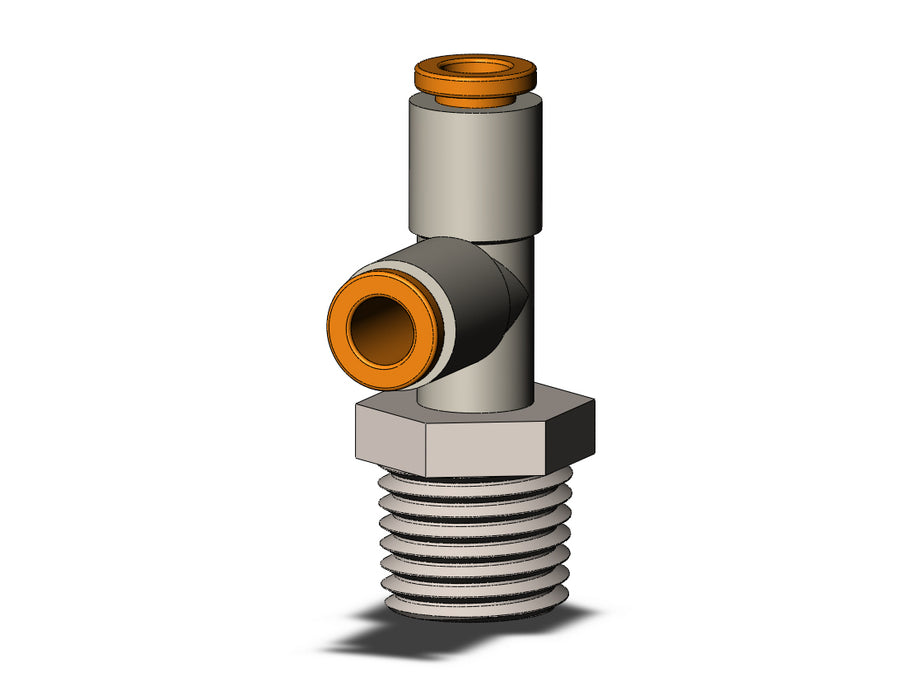 KQ2Y05-35NS FITTING, MALE RUN TEE