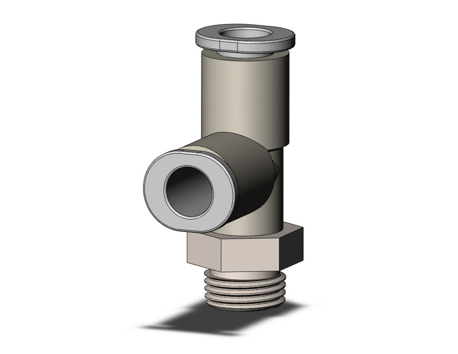 KQ2Y06-01NP1 FITTING, MALE RUN TEE
