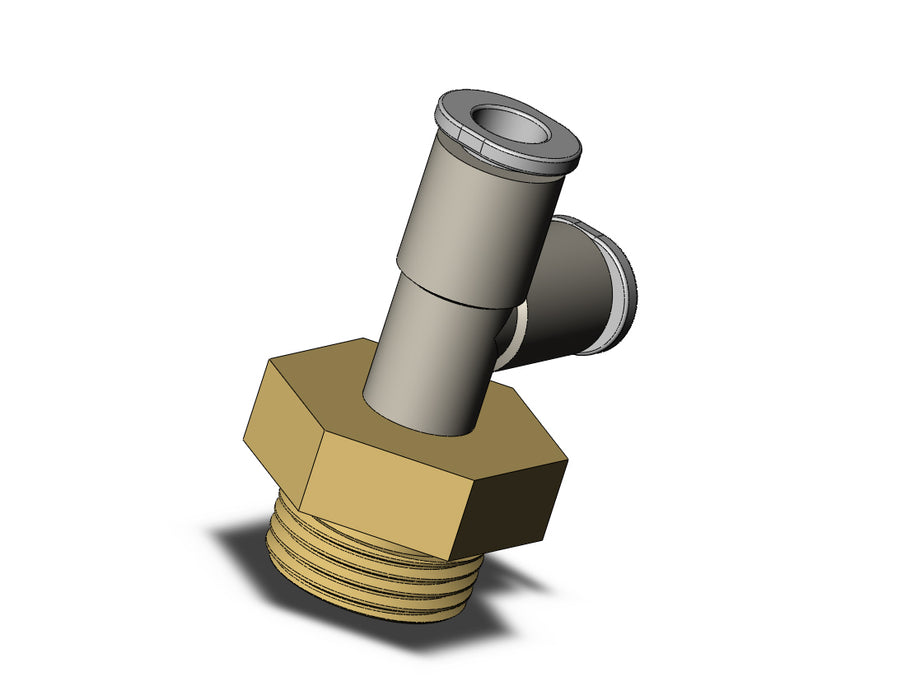 KQ2Y06-03AP1 FITTING, MALE RUN TEE