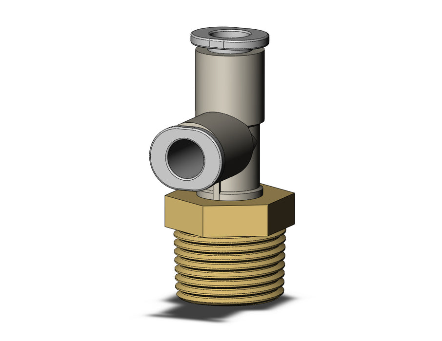 KQ2Y06-03AS1 FITTING, MALE RUN TEE