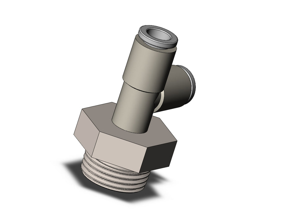 KQ2Y06-03NP FITTING, MALE RUN TEE