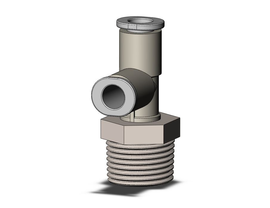 KQ2Y06-03NS1 FITTING, MALE RUN TEE