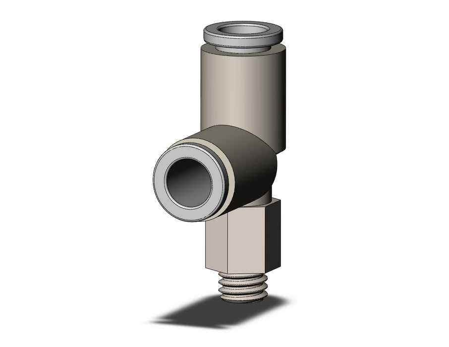 KQ2Y06-M6N FITTING, MALE RUN TEE
