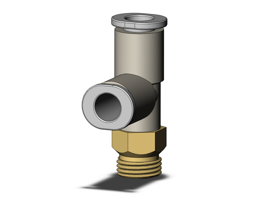 KQ2Y06-U01A1 FITTING, MALE RUN TEE