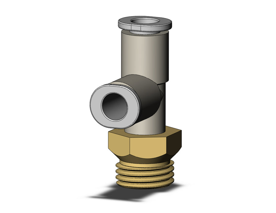 KQ2Y06-U02A1 FITTING, MALE RUN TEE