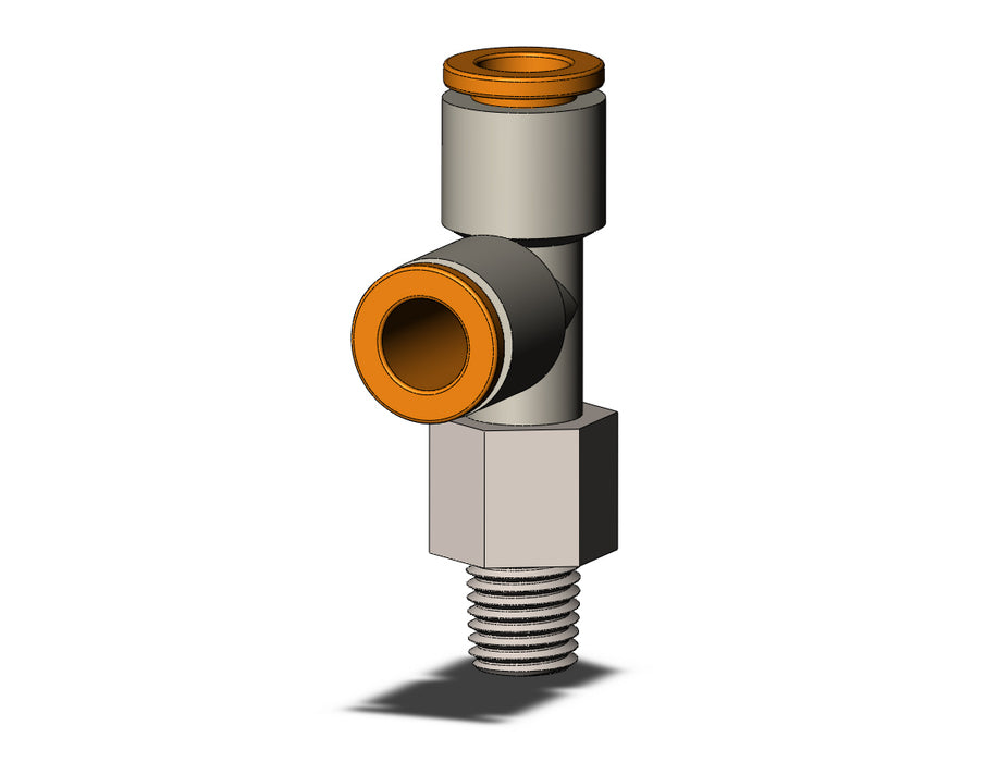 KQ2Y07-33NS FITTING, MALE RUN TEE