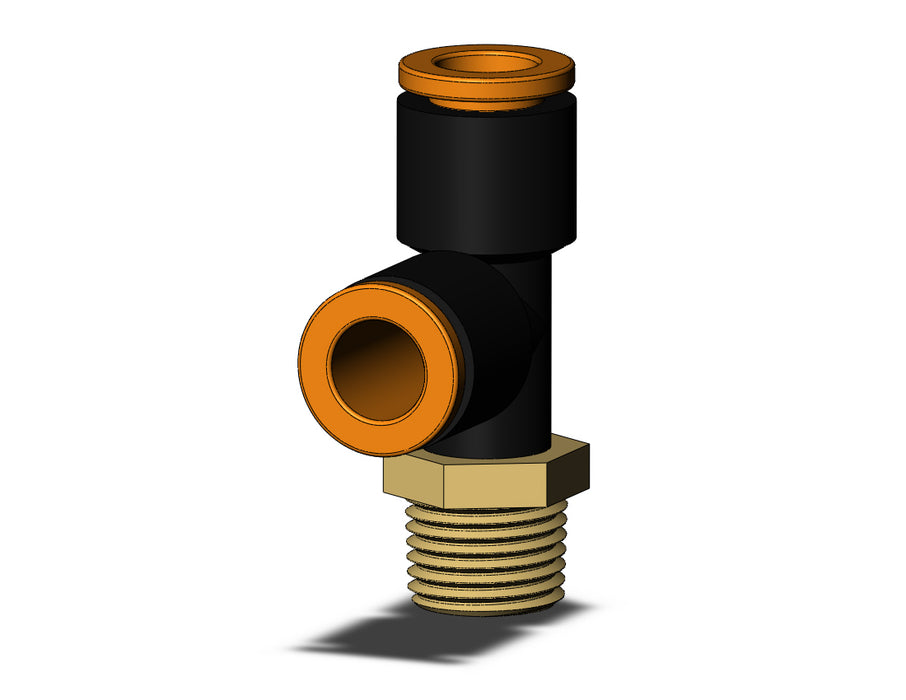KQ2Y07-34AS-X35 FITTING, MALE RUN TEE