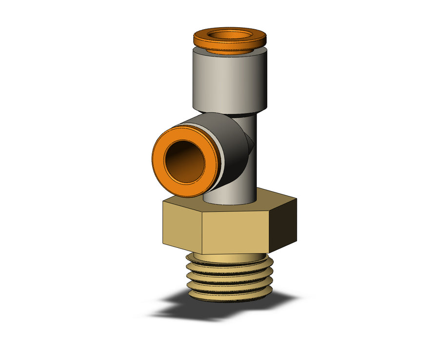 KQ2Y07-35AP Fitting, Male Run Tee