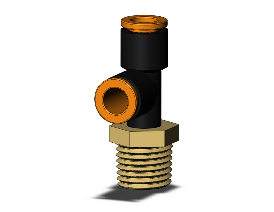 KQ2Y07-35AS-X35 FITTING, MALE RUN TEE