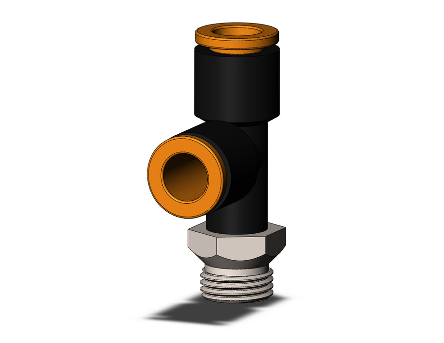 KQ2Y07-U01N-X35 FITTING, MALE RUN TEE