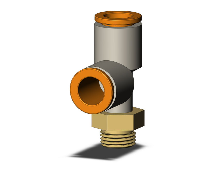 KQ2Y09-34AP Fitting, Male Run Tee