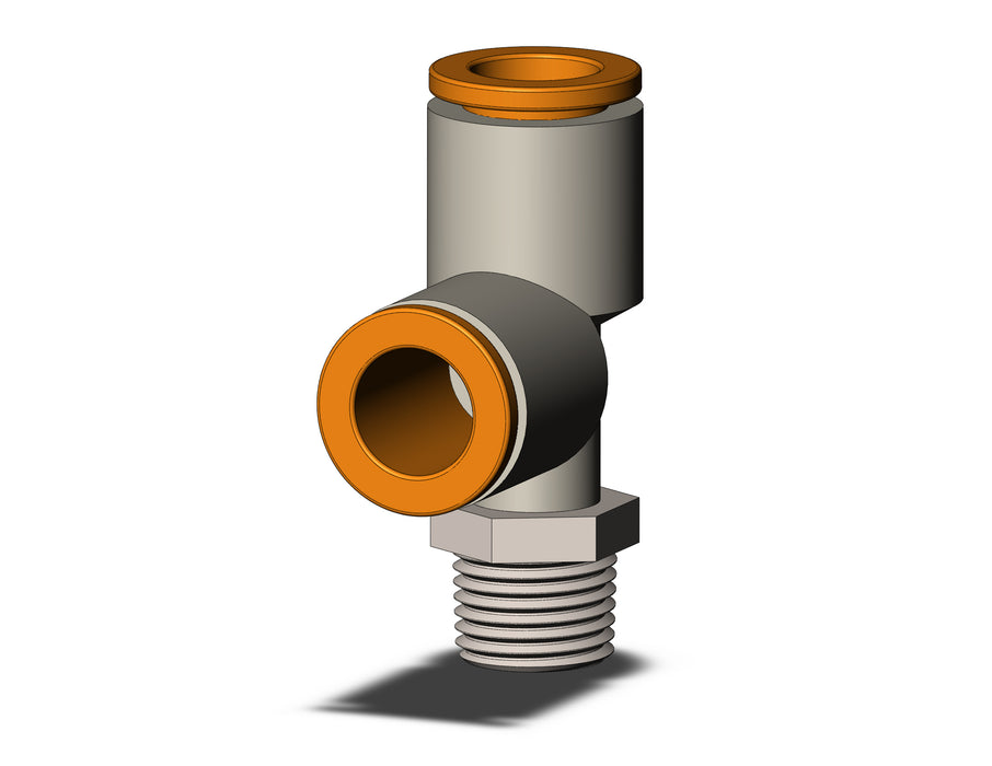 KQ2Y09-34NS FITTING, MALE RUN TEE