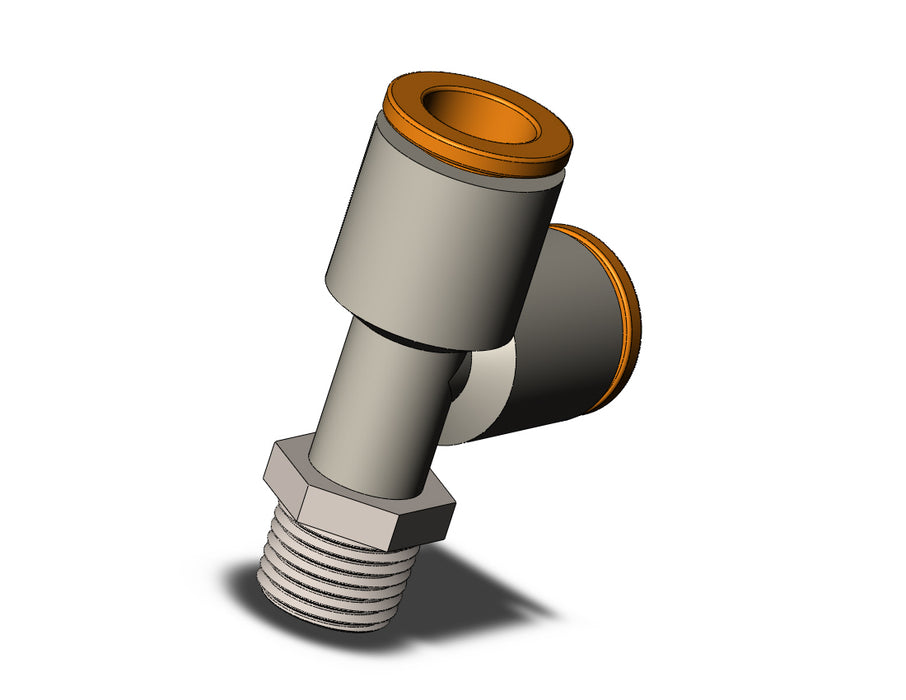 KQ2Y09-34N FITTING, MALE RUN TEE