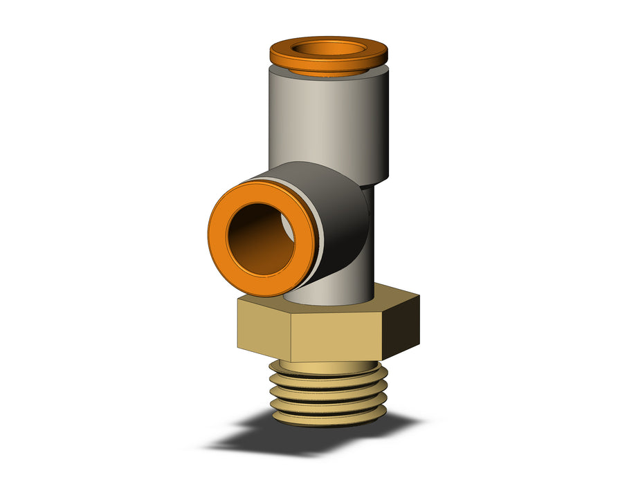 KQ2Y09-35AP Fitting, Male Run Tee