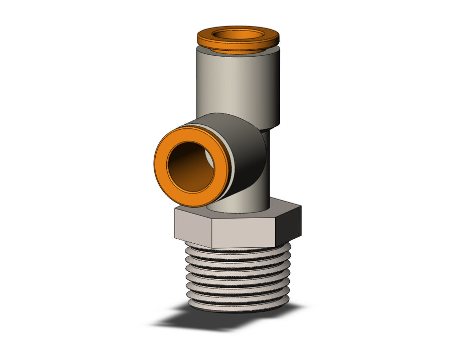 KQ2Y09-36NS FITTING, MALE RUN TEE