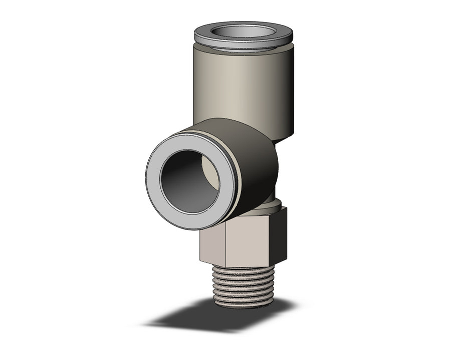 KQ2Y10-01NS FITTING, MALE RUN TEE