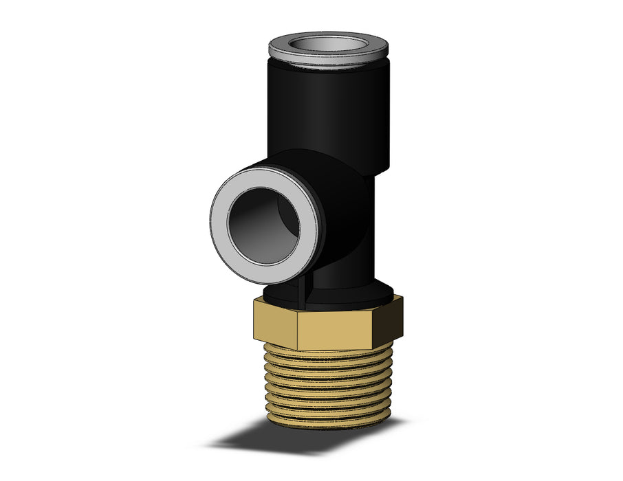 KQ2Y10-03AS-X35 FITTING, MALE RUN TEE