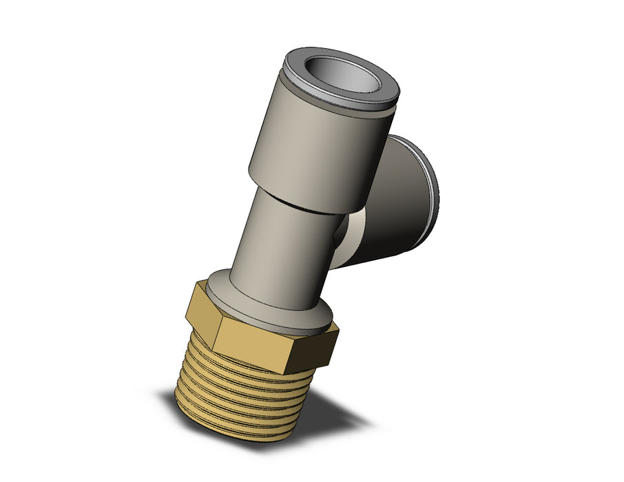 KQ2Y10-03A FITTING, MALE RUN TEE