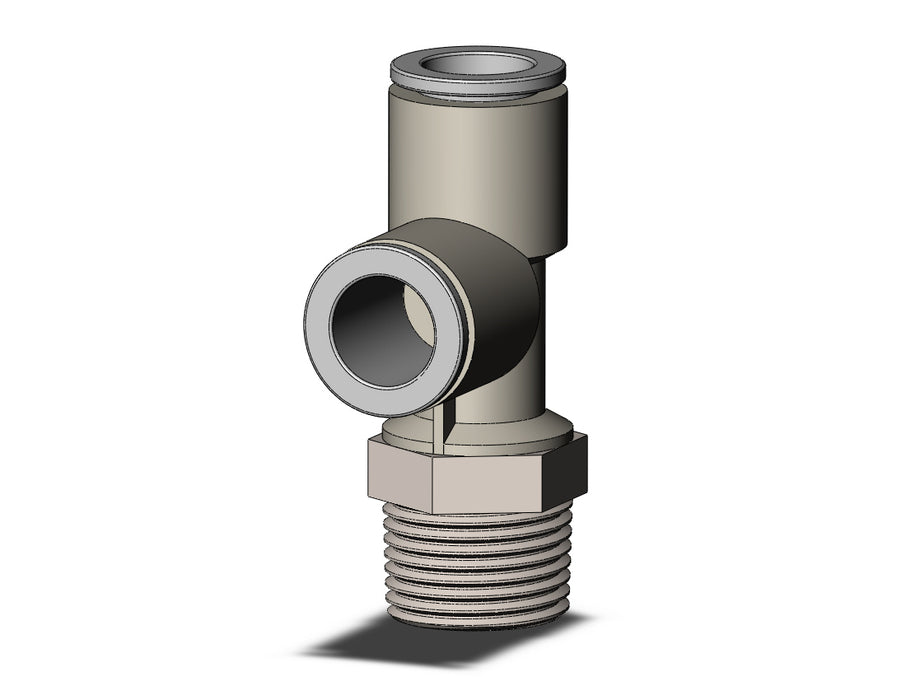 KQ2Y10-03NS FITTING, MALE RUN TEE