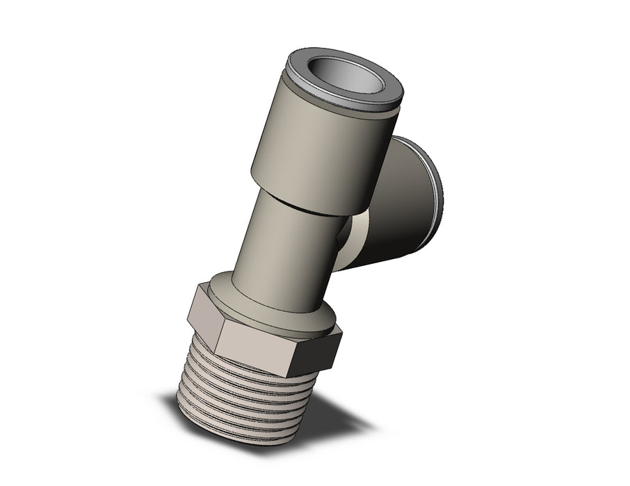 KQ2Y10-03N FITTING, MALE RUN TEE