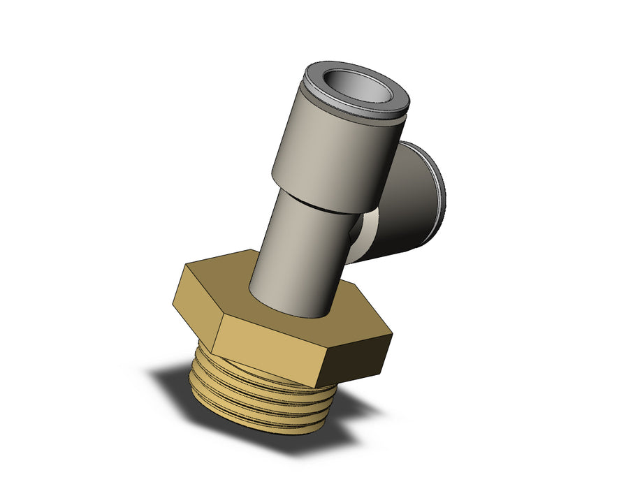 KQ2Y10-04AP FITTING, MALE RUN TEE