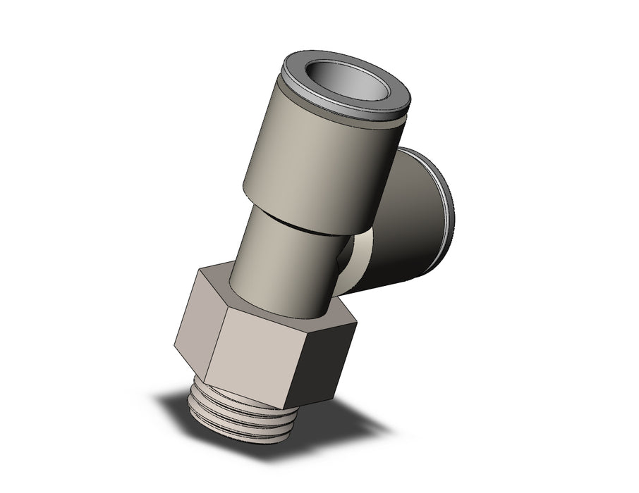 KQ2Y10-G02N FITTING, MALE RUN TEE