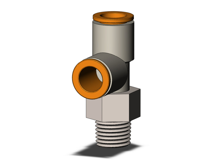 KQ2Y11-35NS FITTING, MALE RUN TEE
